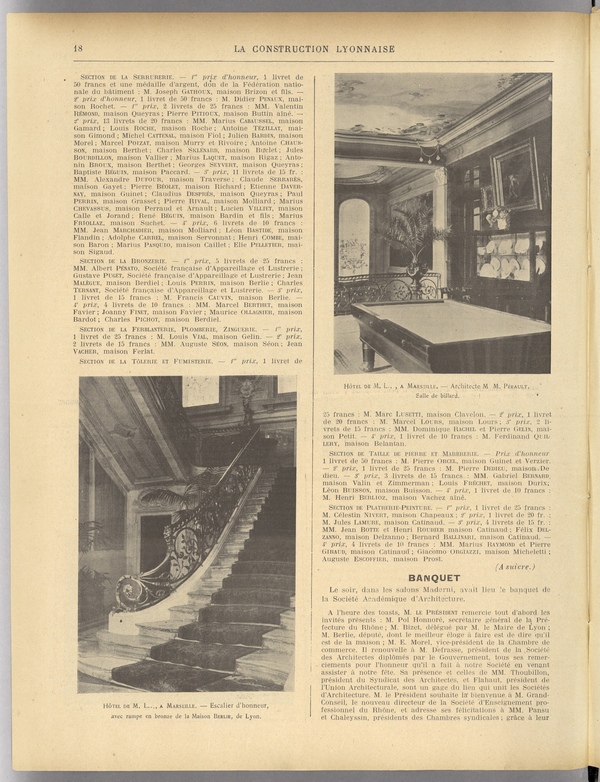 
						Affichage en mode lecture de la page
					