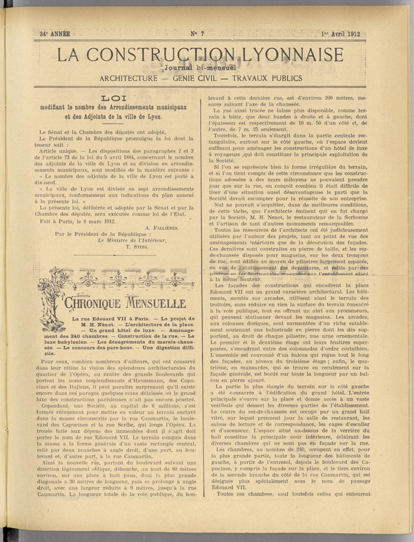 
						Affichage en mode lecture de la page
					