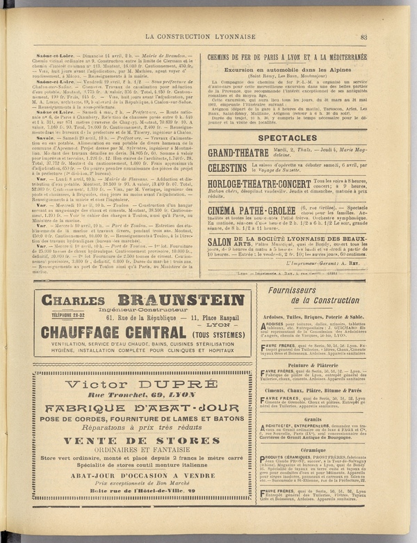 
						Affichage en mode lecture de la page
					