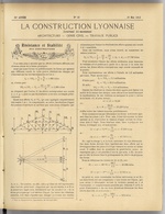 La Construction lyonnaise N°10, pp. 1