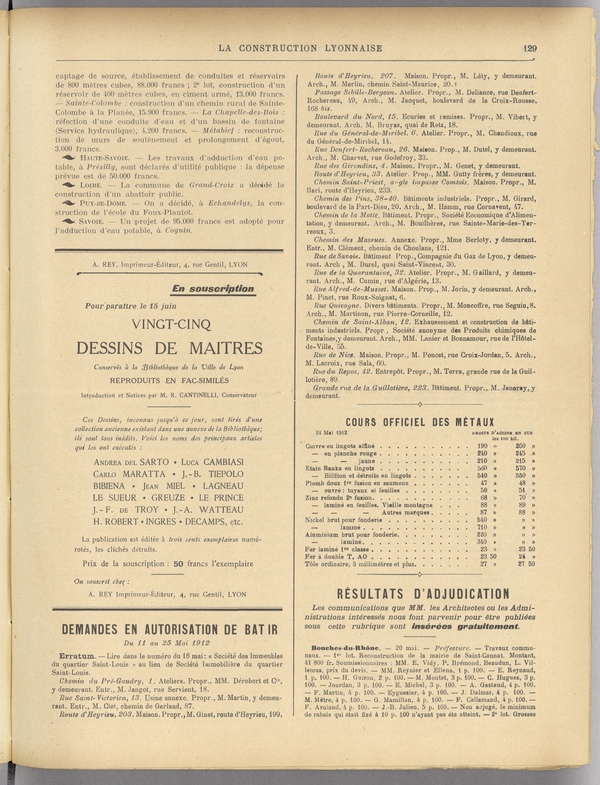 
						Affichage en mode lecture de la page
					