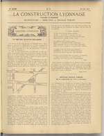 La Construction lyonnaise N°12, pp. 1
