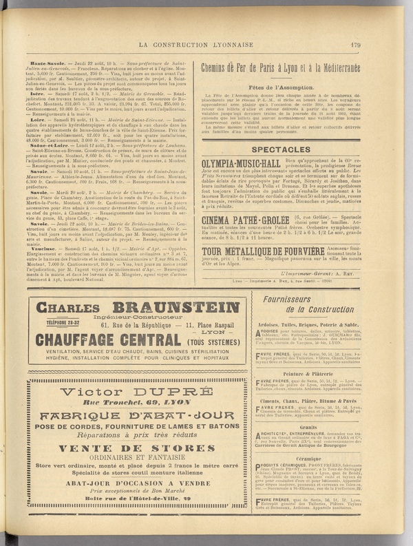 
						Affichage en mode lecture de la page
					