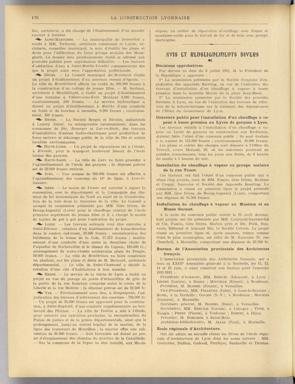 
						Affichage en mode lecture de la page
					