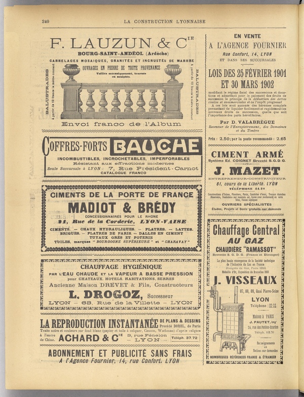 
						Affichage en mode lecture de la page
					