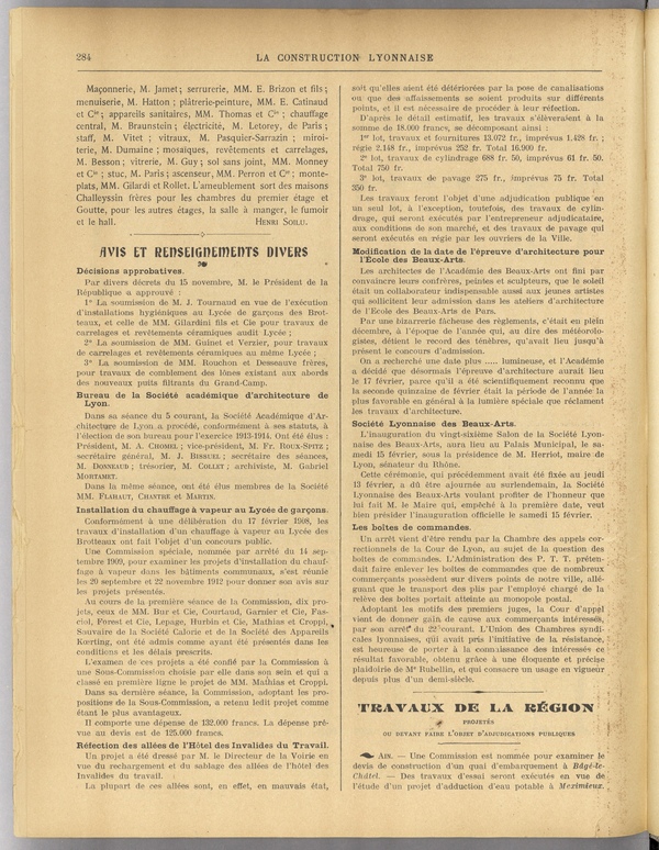 
						Affichage en mode lecture de la page
					