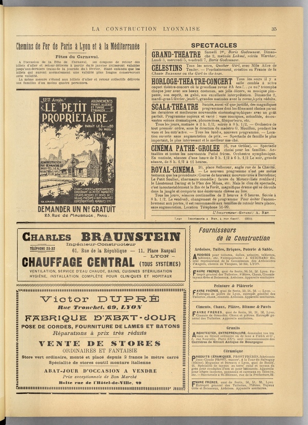 
						Affichage en mode lecture de la page
					