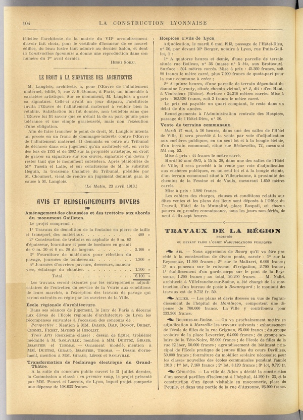 
						Affichage en mode lecture de la page
					