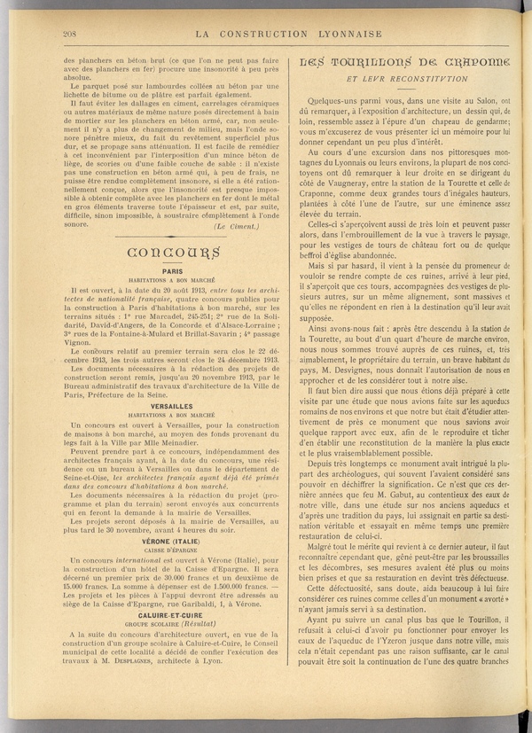 
						Affichage en mode lecture de la page
					