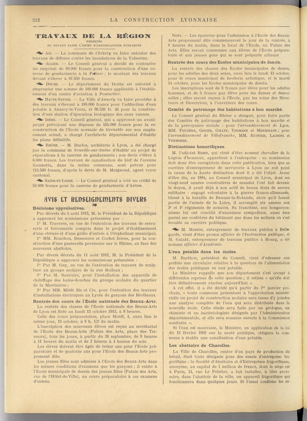 
						Affichage en mode lecture de la page
					