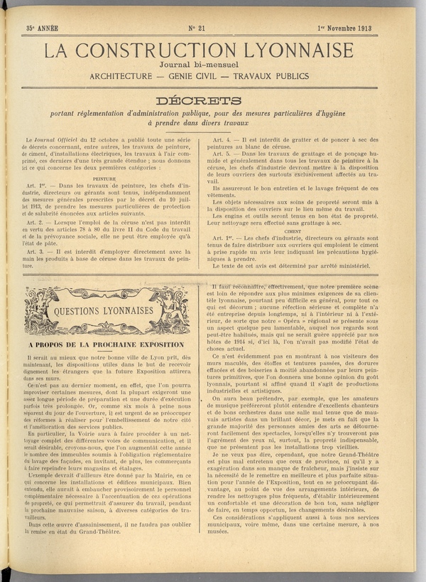 
						Affichage en mode lecture de la page
					