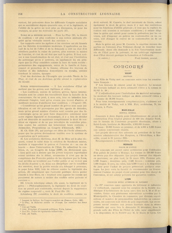 
						Affichage en mode lecture de la page
					