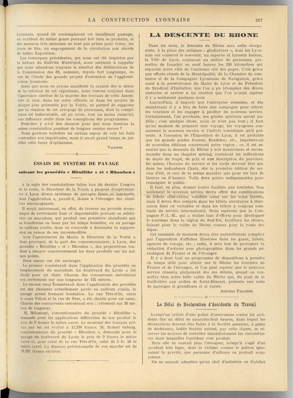 
						Affichage en mode lecture de la page
					