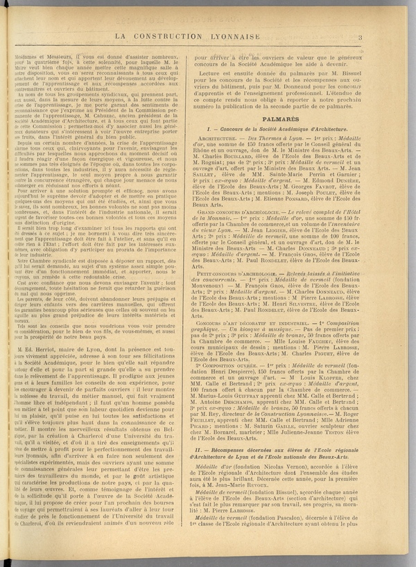 
						Affichage en mode lecture de la page
					