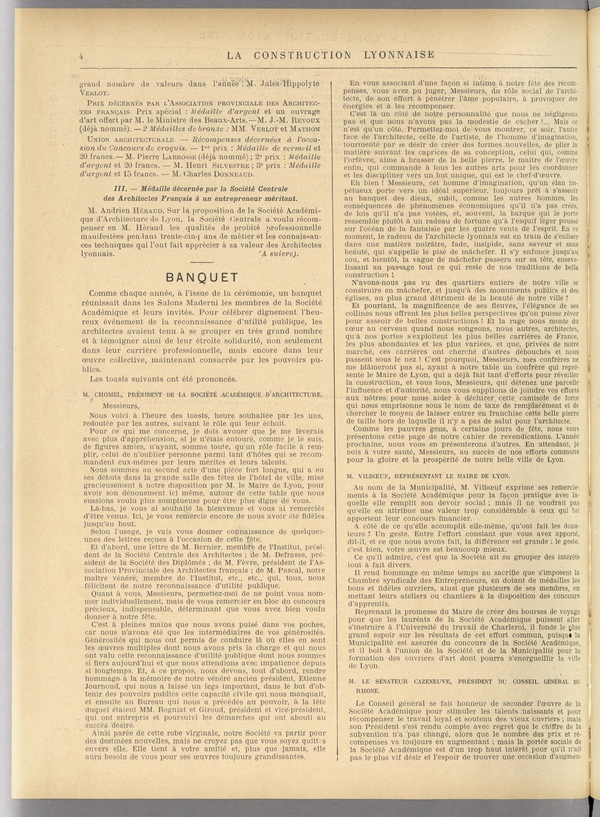 
						Affichage en mode lecture de la page
					