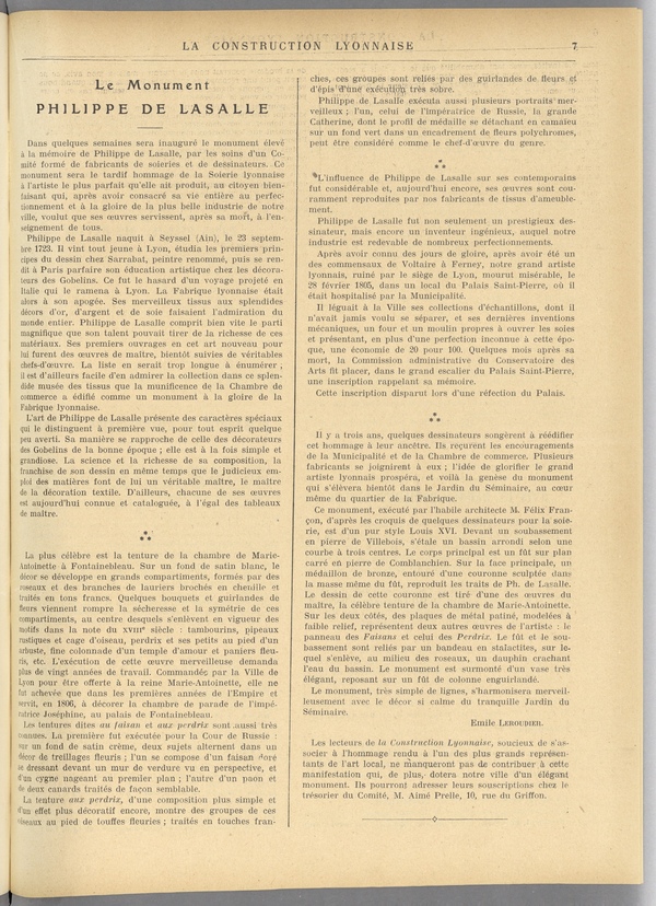 
						Affichage en mode lecture de la page
					