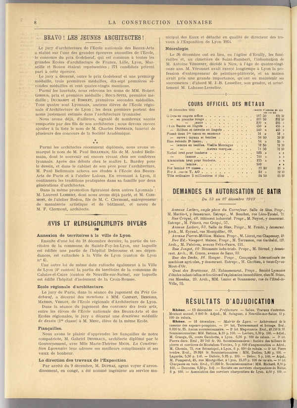 
						Affichage en mode lecture de la page
					