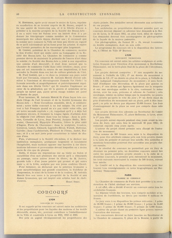 
						Affichage en mode lecture de la page
					