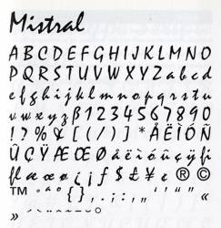 Mistral, Exemple, Mistral, n° 8