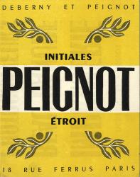 Peignot, Exemple, Peignot, n° 7