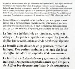 Apolline, Exemple, Apolline, n° 3