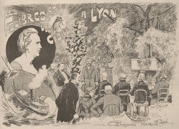 les Félibres et les Cigaliers à Lyon.