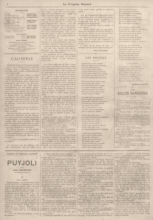 
						Affichage en mode lecture de la page
					