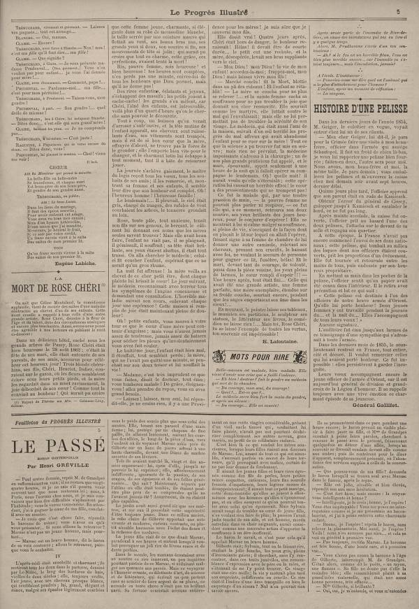 
						Affichage en mode lecture de la page
					