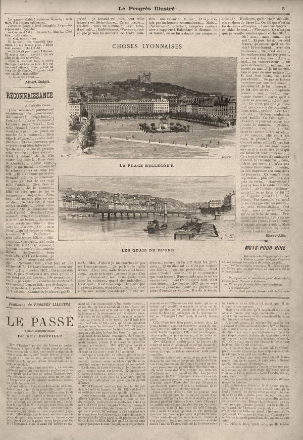 Les quais du Rhône : choses lyonnaises