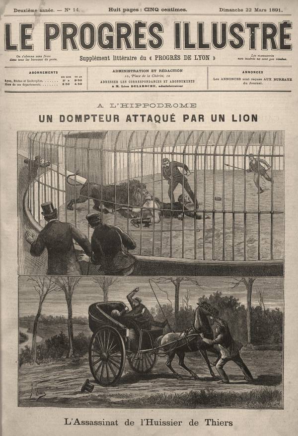 A l'Hippodrôme, un dompteur attaqué par un lion
