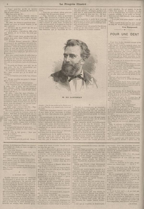 
						Affichage en mode lecture de la page
					