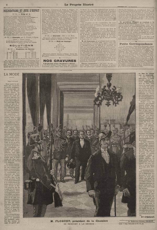 
						Affichage en mode lecture de la page
					