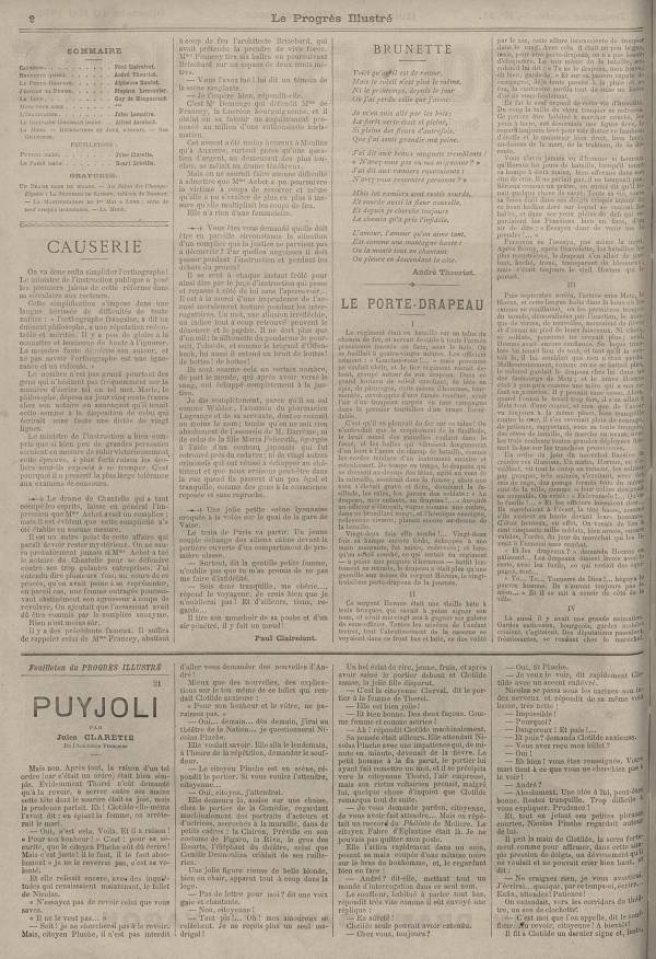 
						Affichage en mode lecture de la page
					