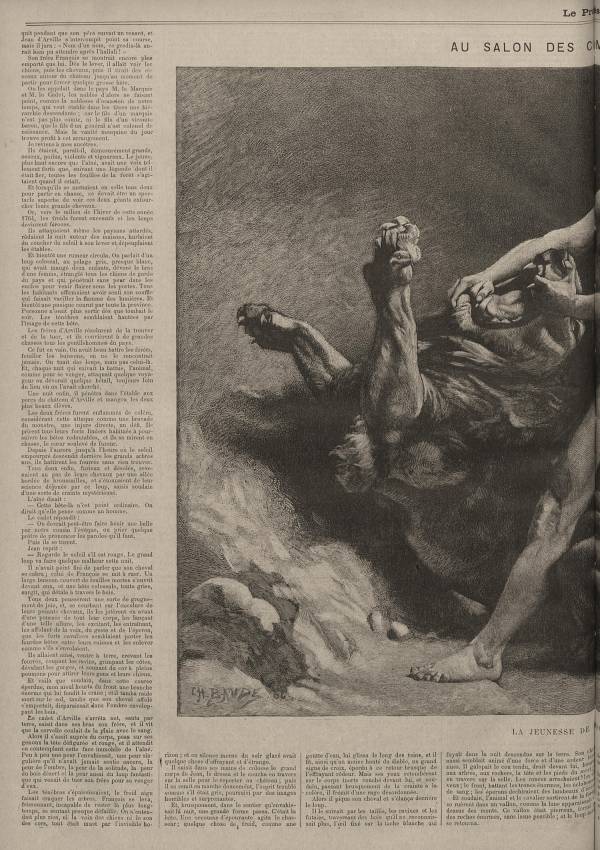 
						Affichage en mode lecture de la page
					