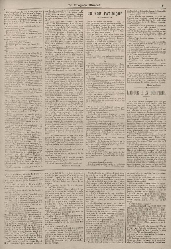 
						Affichage en mode lecture de la page
					