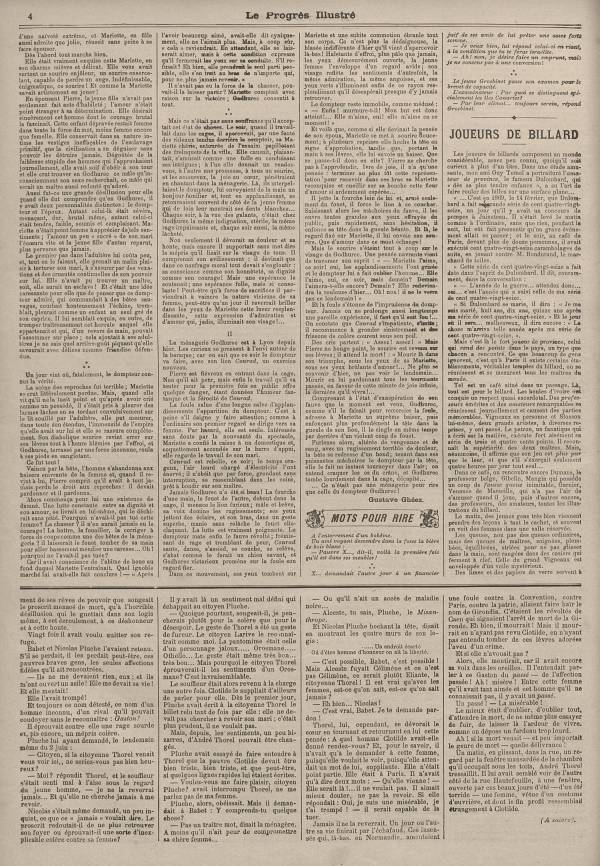 
						Affichage en mode lecture de la page
					