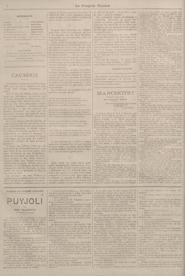 
						Affichage en mode lecture de la page
					