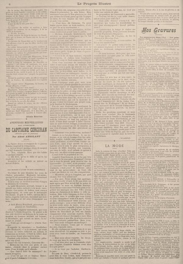 
						Affichage en mode lecture de la page
					