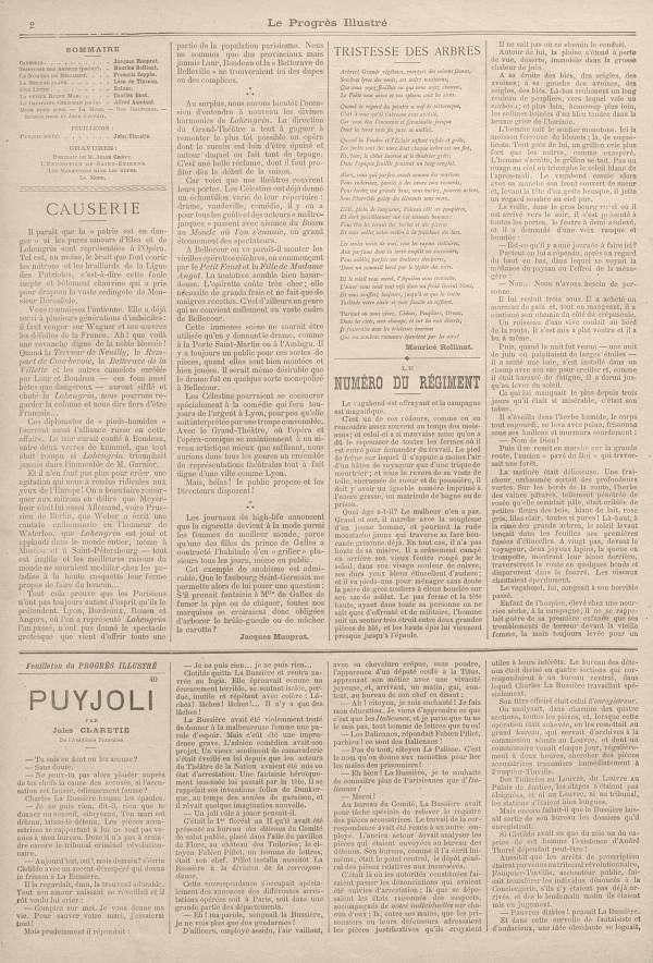 
						Affichage en mode lecture de la page
					