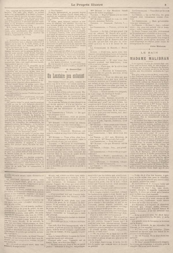 
						Affichage en mode lecture de la page
					