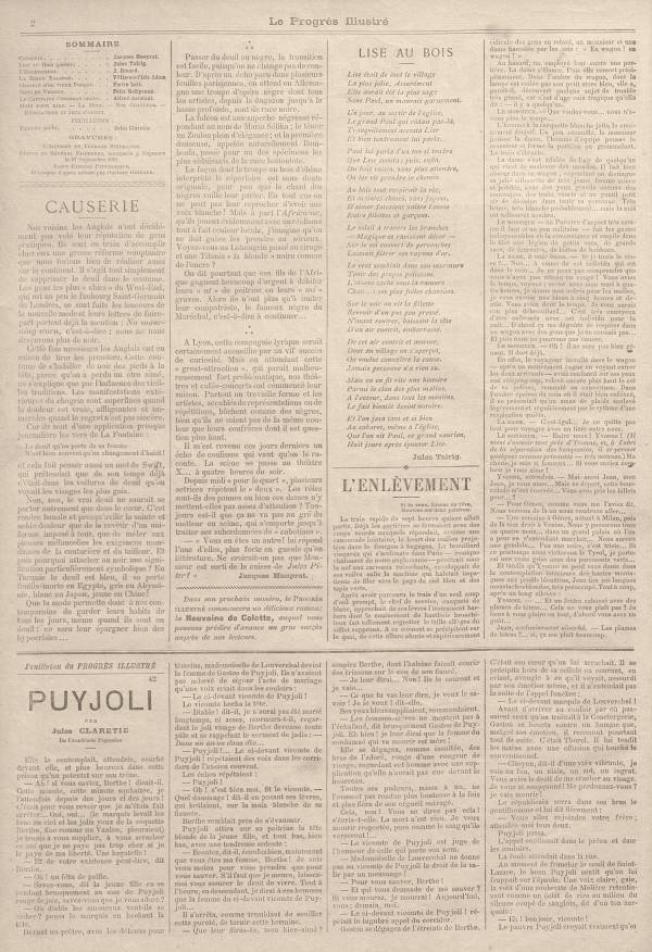 
						Affichage en mode lecture de la page
					