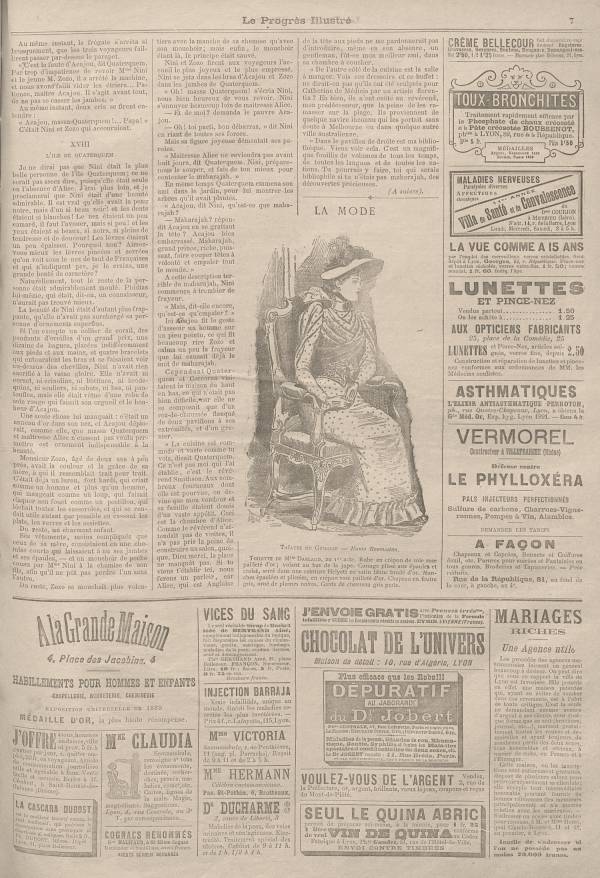 Théatre du gymnase - Numa Roumestan : la mode.