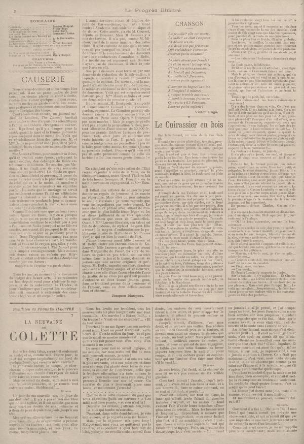 
						Affichage en mode lecture de la page
					