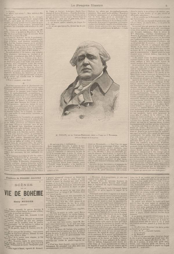 M. Thiron, de la comédie française.