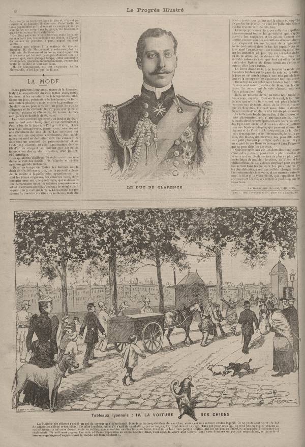 La voiture des chiens : tableaux lyonnais.