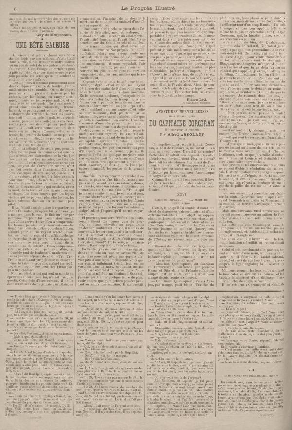 
						Affichage en mode lecture de la page
					