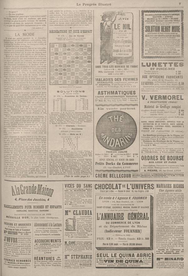 
						Affichage en mode lecture de la page
					