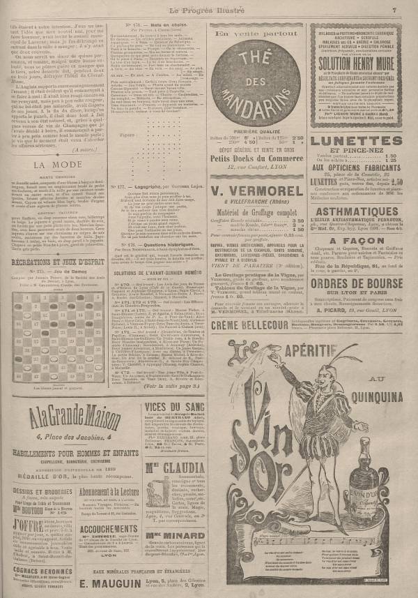 
						Affichage en mode lecture de la page
					
