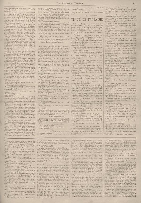 
						Affichage en mode lecture de la page
					