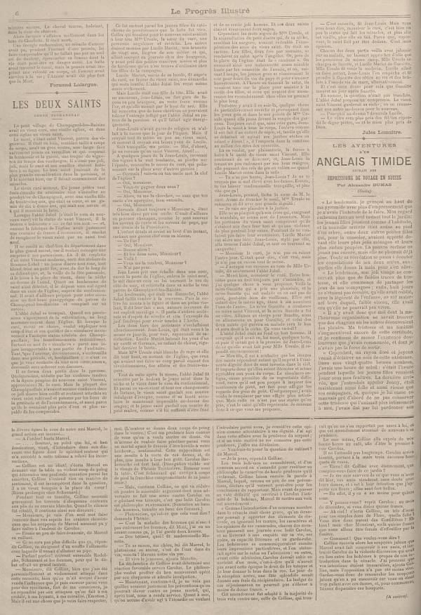 
						Affichage en mode lecture de la page
					